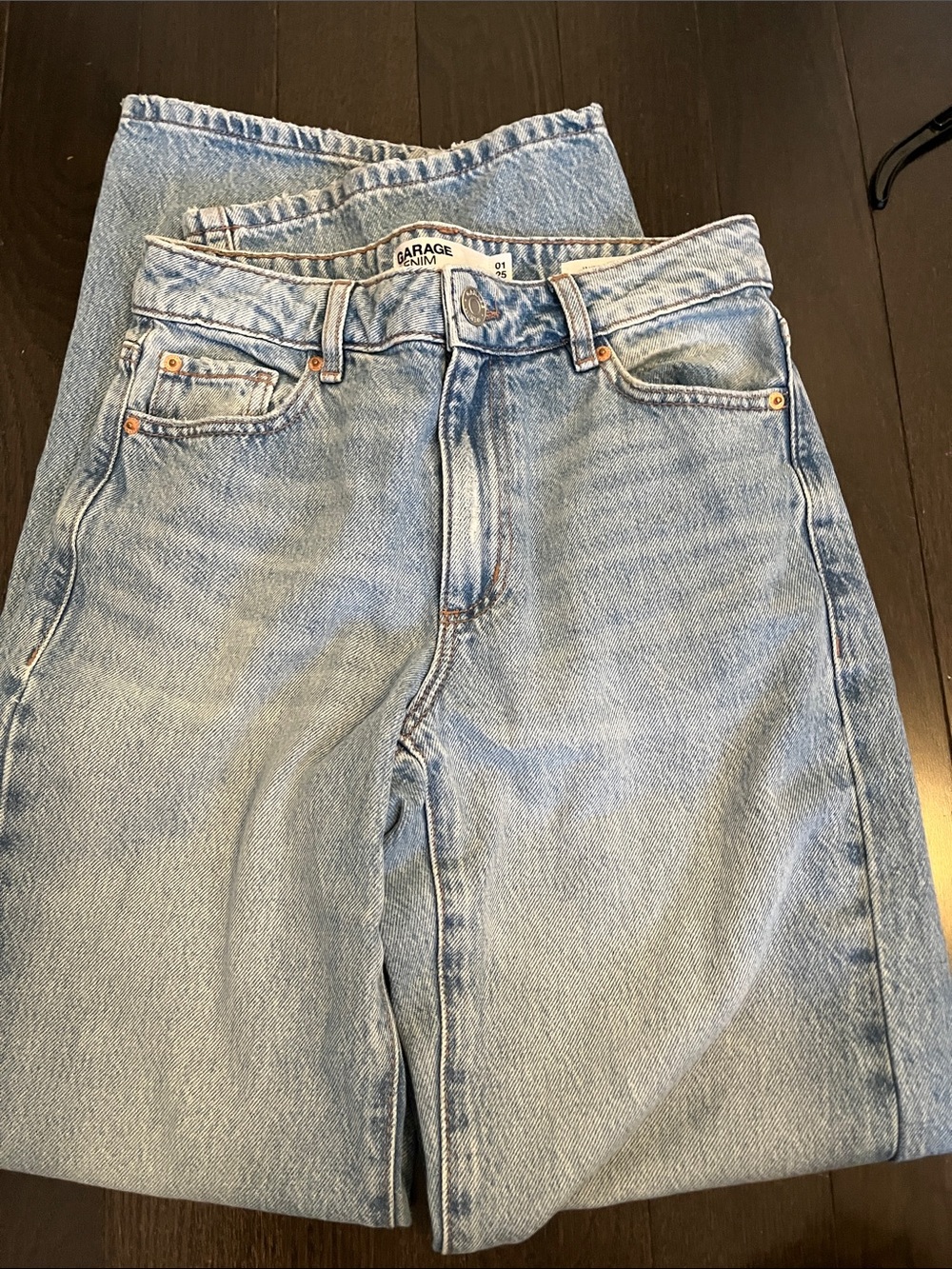 Garage Men’s Straight Jeans - Light Blue